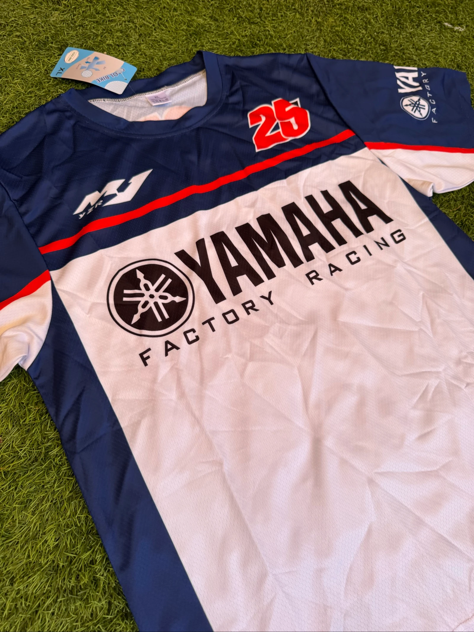 Maillot Yamaha Factory Racing #25 – T-shirt Performance Motocross – photo 4